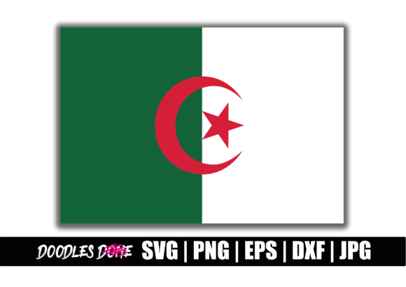 Algeria Flag SVG: A Versatile Graphic Design Asset for Crafts and Web Projects