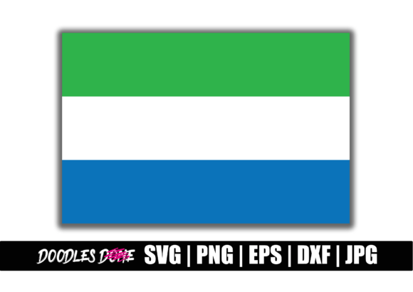 Sierra Leone Flag SVG Review for Embroidery Projects