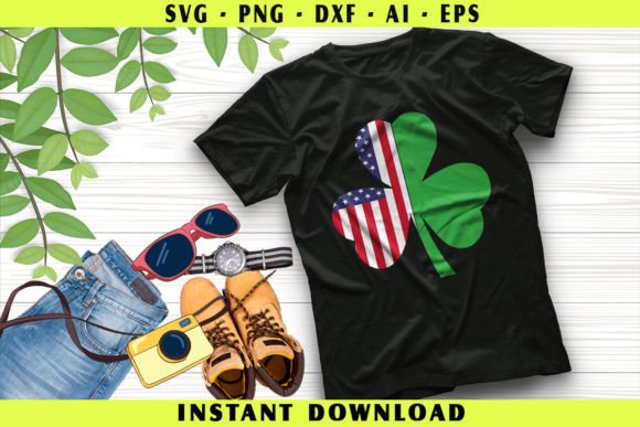 St. Patrick's Day USA Flag Embroidery Design Review